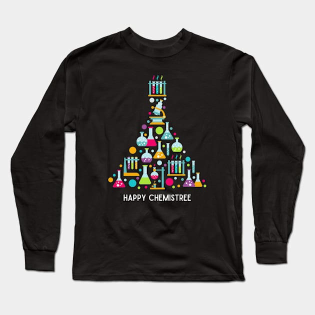 Happy chemistree Long Sleeve T-Shirt by UnikRay